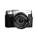 【50%OFF】 FUJIFILM X-A3 用 レザー ケース Black ブラック TP Original カメラケース おしゃれ 本革 牛革 速写ケース ...