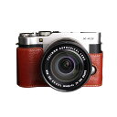 【50%OFF】 FUJIFILM X-A3 用 レザー ケース Brown ブラウン TP Original カメラケース おしゃれ 本革 牛革 速写ケース ...