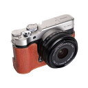 【50%OFF】 FUJIFILM X-A10 用 レザー ケース 2colors Black Brown TP Original カメラケース おしゃれ 本革...