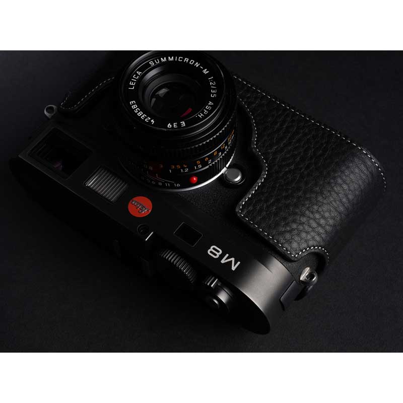 Leica M8/M9/M9P ���� �쥶�� ������ Black �֥�å� TP Original ����饱���� ������� �ܳ� ���� ®�̥����� �ܥǥ����ϡ��ե����� �饤�� TB05M8-BK
