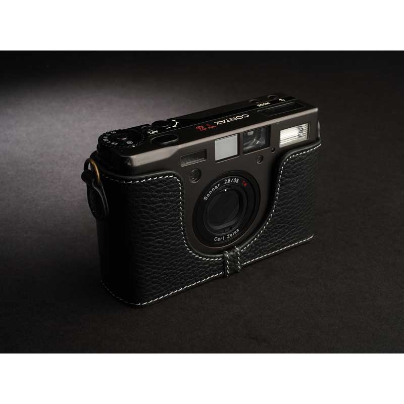 Contax T3 専用 レザー ケース Bl...の紹介画像2