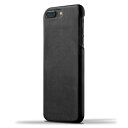 訳あり品 MUJJO iPhone8 Plus iPhone7 Plus 用 レザーケース Black ブラック 並行輸入品