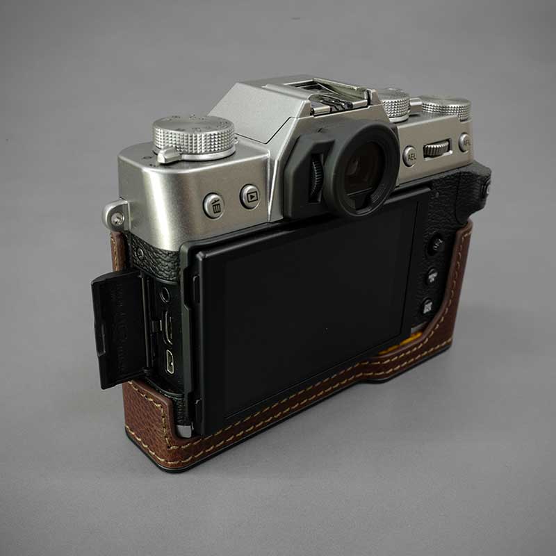 カメラケース Lims リムズ FUJIFILM X-T30 専用 イタリアンレザー ケース Brown ブ...