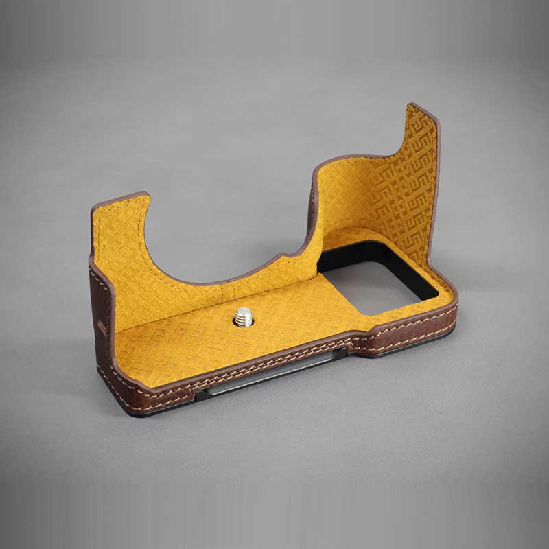 【15%off】カメラケース Lims リムズ SONY α7R4 専用 イタリアンレザー ケース Brown ブラウン おしゃれ かっこいいい 高級 高品質 本革 牛革 ケース メタルプレート LIM'S lims ソニー リムズカメラケース 日本正規販売店 SY-A7R4DBR アウトレットSALE