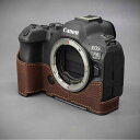 カメラケース Lims リムズ Canon EOS R6 Mark II 専用 イタリアンレザー ケース Brown ブラウン おしゃれ かっこいい 高級 高品質 本革 牛革 ケース メタルプレート バッテリー交換可能 キャノン キヤノン イオス CN-EOSR62BR LIM 039 S lims リムズカメラケース 日本正規販売店