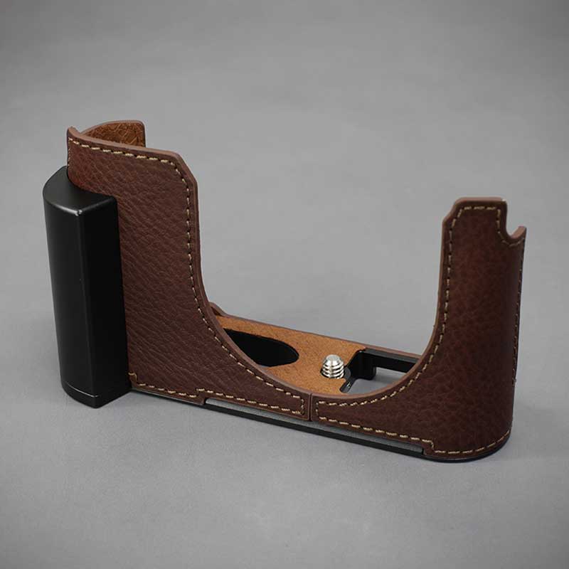 カメラケース Lims リムズ Leica Q3 / Q3 43 専用 イタリアンレザー ケース Brown ...