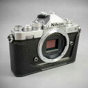 カメラケース Lims リムズ Nikon Z fc 用 イタリアンレザー ケース Classic Ver. Black ブラック おしゃれ かっこいい 高級 高品質 本革 牛革 ケース メタルプレート バッテリー交換可能 LIM 039 S lims リムズカメラケース 日本正規販売店 NK-ZFCCBK