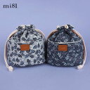 mi81 В|[` LTCY 2colors MD03CL/IL |[` Rbg J|[` Y|[` Cotton Printed Pouch  킢 В 񂿂Ⴍ Jq Y fB[X q t@bV fUC U s camera pouch lens pouch