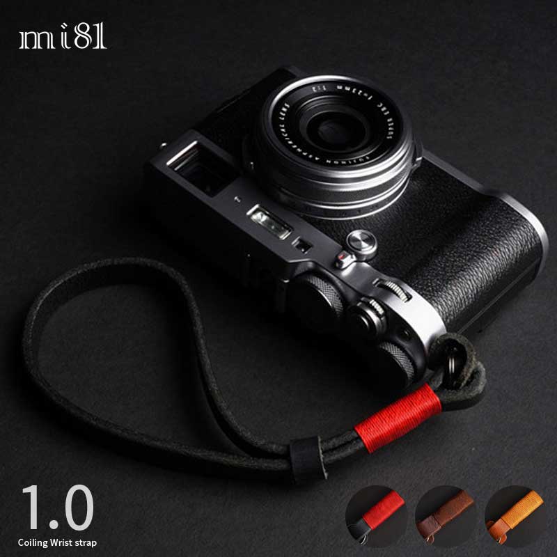 カメラストラップ mi81 レザー リストストラップ 1.0