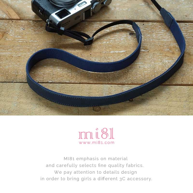 カメラストラップ mi81 レザー ネックストラップ MN203 5colors Leather neack str...