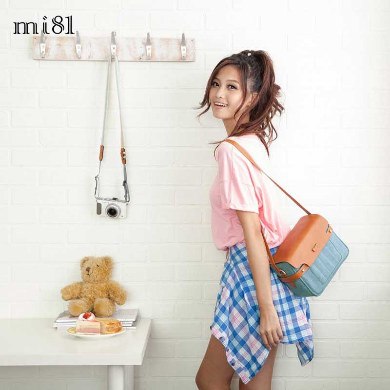 󂠂i mi81 V_[ JobO LTCY Skyblue Denim MT02SB Sweety Camera bag  킢 ~[X fW^J `FL Jq fB[X q t@bV fUC U s JobN V_[obO d؂