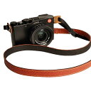 カメラストラップ TP Original レザー ネックストラップ TS15BR Brown ブラウン Leather Camera Neck Strap 牛革 本革 おしゃれ シンプル 長さ調節 ストラップ TP15 ミラーレスカメラ 一眼レフ クラシックカメラ カメラ女子