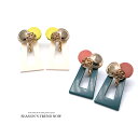【3点で30%OFF】ピアス イヤリング 大ぶり ウッド トレンド チタン 大人可愛い アクセサリー 金属アレルギー
