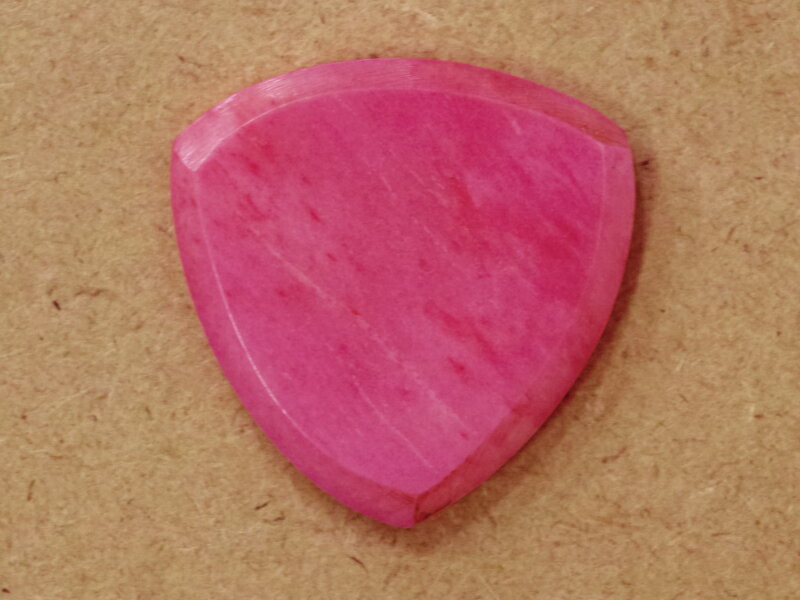 ιǺ줿ŷǺ ȥ饤󥰥 (ˤ귿) ԥå 3.0mm ԥ / Animals Pedal Wild Picks (CB-TC-N-PK-S)Cow Bone Tri Pick Chamfer Pink Small 3mm ⡼륵ڤ椦ѥåбǽ