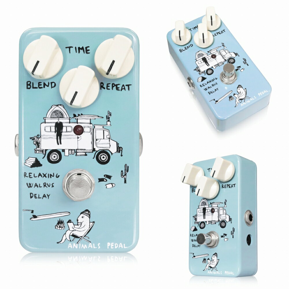 史上最も激安 Animals Pedal Relaxing Walrus Delay アニマルズペダル 発振もできる スタンダードで扱い易いディレイ ギター エフェクター 宅送 Www Ugtu Net