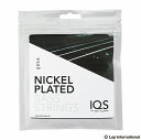 IQS Strings　NPS40100 Electric Bass Nickel Plated 40-100 アイキューエスストリングス テクニカルなフレーズなどにも有効なライトゲージ（40-100）の4弦ベース用弦です。 .040 .060 .080 .100 IQS StringsのNickel Platedシリーズは、ニッケルめっきを施し、耐久性を高めると共に、バランスよく多くのジャンルに適応できるように作られたベース弦です。 上質なトーン、リッチで安定したハーモニクス、ソフトでフィンガリングにも優しい弦です。 34インチの標準的なロングスケールに対応します。 IQS Strings IQS Stringsは、エレキギター、アコースティックギター、ベース用のハイクオリティな弦を制作しています ソフトで演奏性が高く、快適で表現力に富んだIQS Stringsの弦はバランスもよく、サステインも長く、正確なトーンを奏でます。 安定した倍音成分を持ち、フィンガリング、ピッキング、タッピング、スラッピング、ポッピングなど様々なプレイスタイルで快適に扱うことができます。