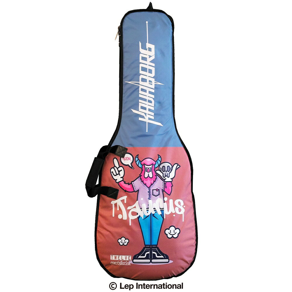 Kavaborg KCE80E Electric Guitar Gig Bag C003デザイン3 牡牛座 Taurus ポップな12星座デザインのギグバッグ ...