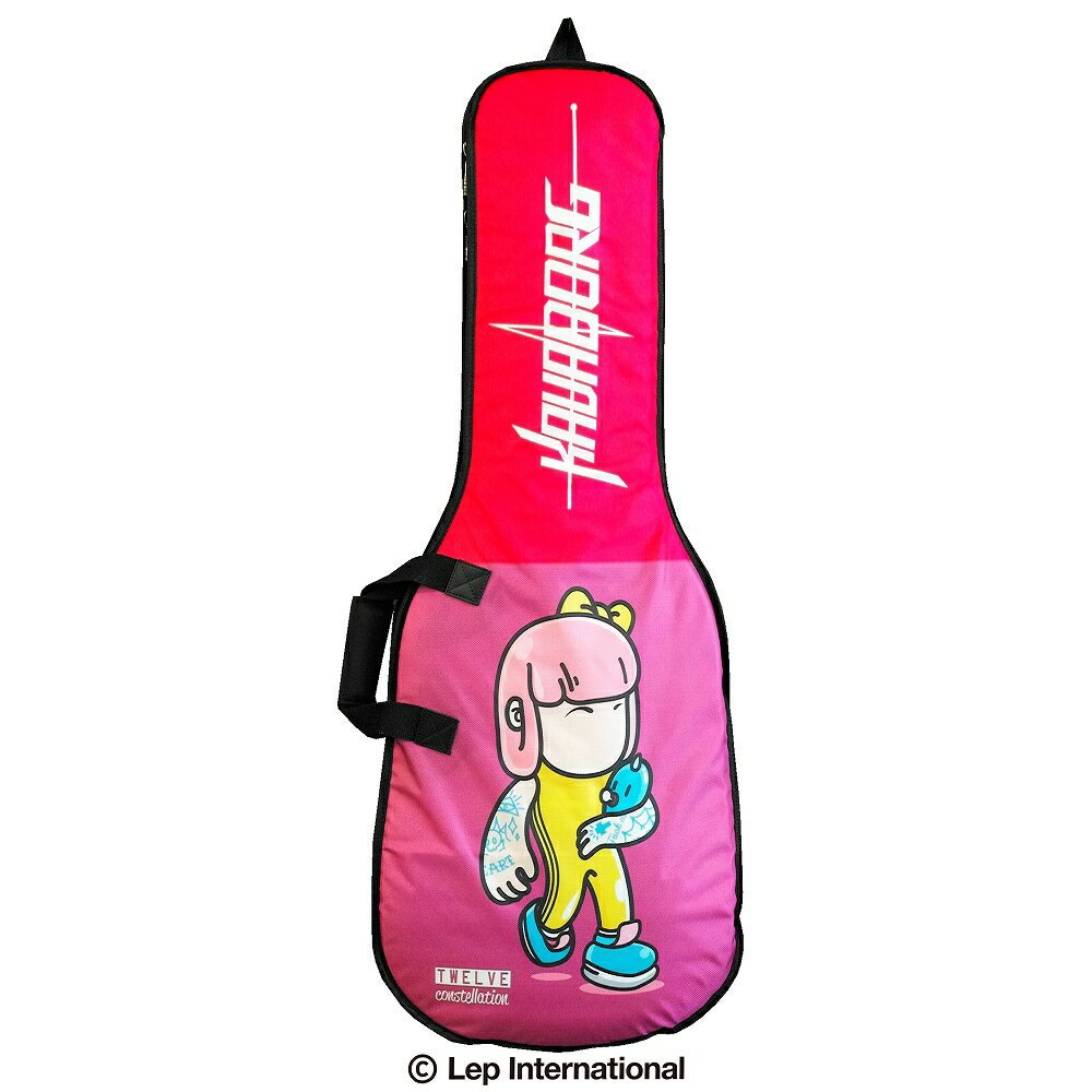 Kavaborg KCE80E Electric Guitar Gig Bag K011デザイン11 乙女座 Virgo ポップな12星座デザインのギグバッグ ...