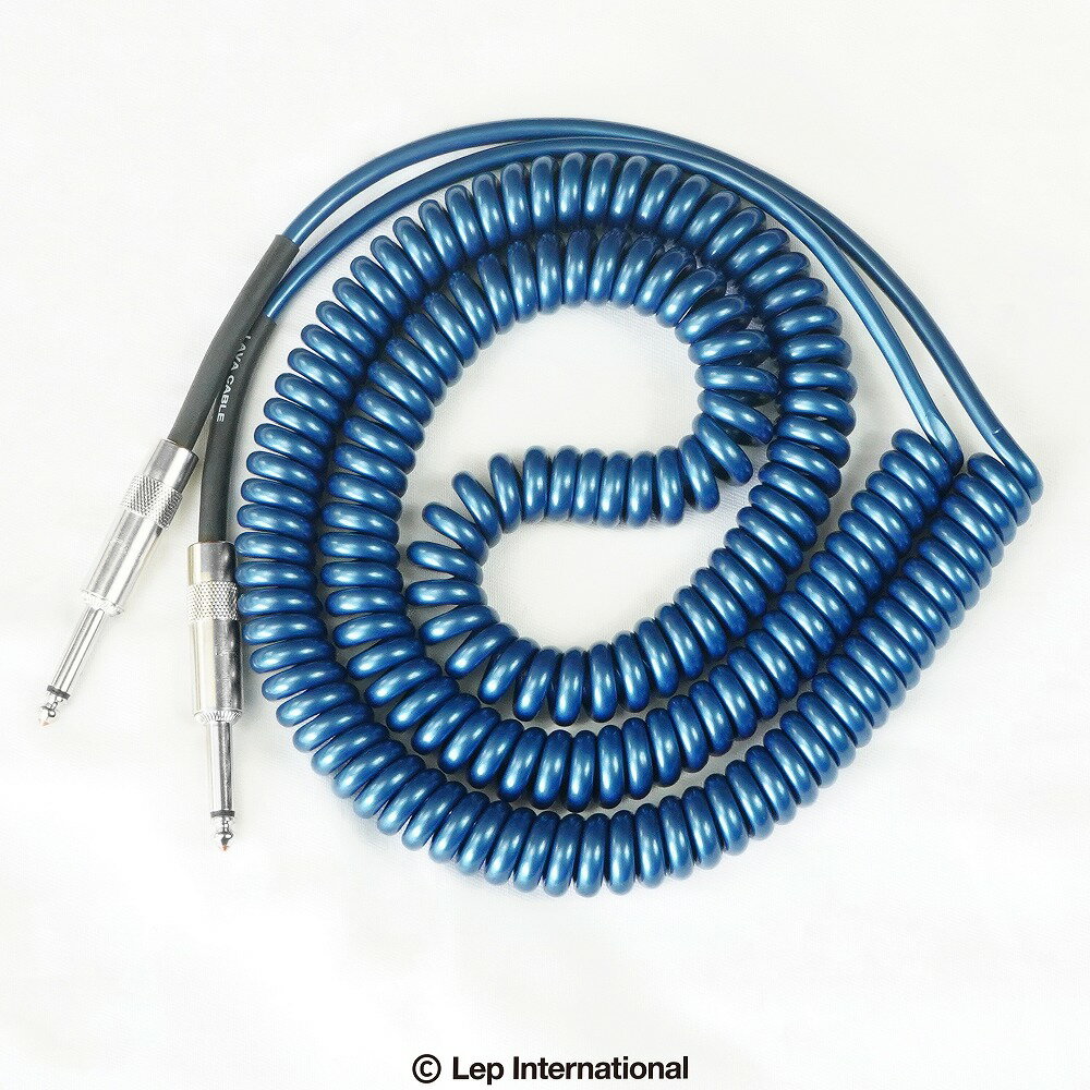 Lava Cable　Retro Coil S-S 6.0m（実用長 3.0m）　【ゆうパケット対応可能】