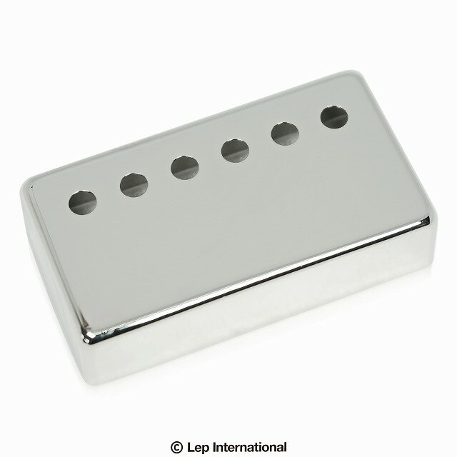 Lundgren ハムバッカー用ピックアップカバー Shiny Nickel 50mm (1個) / ラングレン ギター ピックアップ カバー