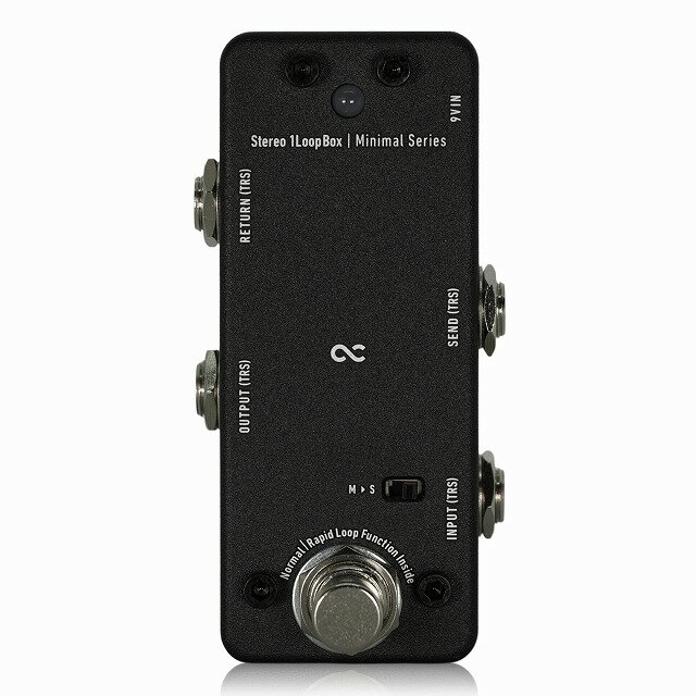 エフェクター画像 One Control Minimal Series Stereo 1Loop Box