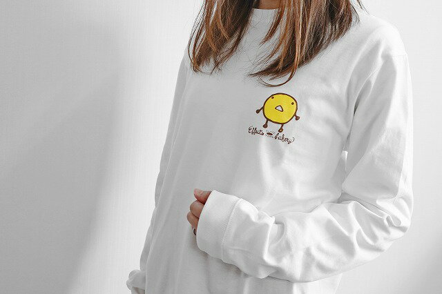 Effects Bakery　Croissant 長袖 Tシャツ ホワイト　/ エフェクツベーカリー Tシャツ クロワッサン 【ゆうパケット対応可能】