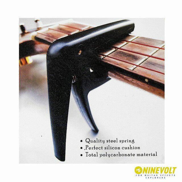 9�� Basic Capo for Ukulele ���ߤ����٤륪�ꥸ�ʥ�ԥå��դ���/ ���ݥ����� ������� �ޥ�ɥ�� �Х󥸥硼 �ԥå��ڤ椦�ѥ��å��б���ǽ��