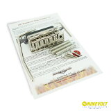 Super-VeeBladeRunner Bridge Kit 6-Screw Nickel