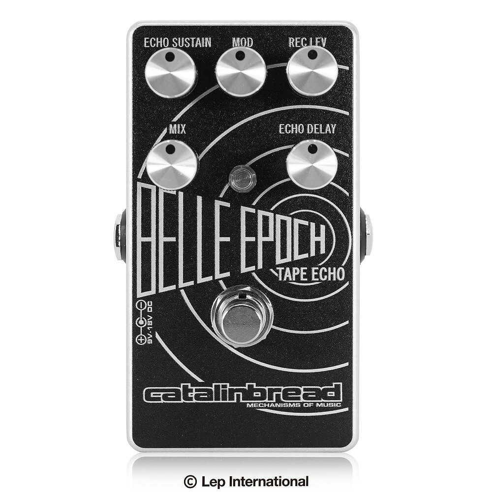 Catalinbread　Belle Epoch Black and Silver / テープエコー EP-3を再現した コンパクト ディレイ / プリアンプ