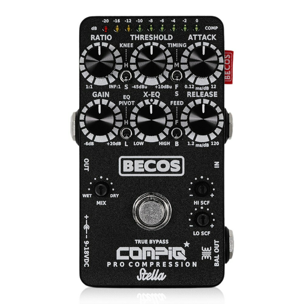 BECOS@CompIQ STELLA Pro Compressor MkII with DITOS@/ RvbT[ M^[ x[X GtFN^[ RpNgy_