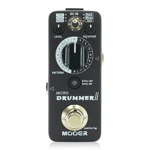 Mooer　Micro Drummer II　/ ドラムマシン ギター エフェクター ミニペダル