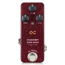 One Control CRANBERRY OVER DRIVE / ワンコントロール オーバードライブ ギター エフェクター ミニペダル