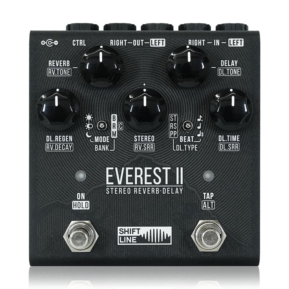 Delay Echo - Shift Line - EVEREST II | ディレイ リバーブ エフェクター ギター