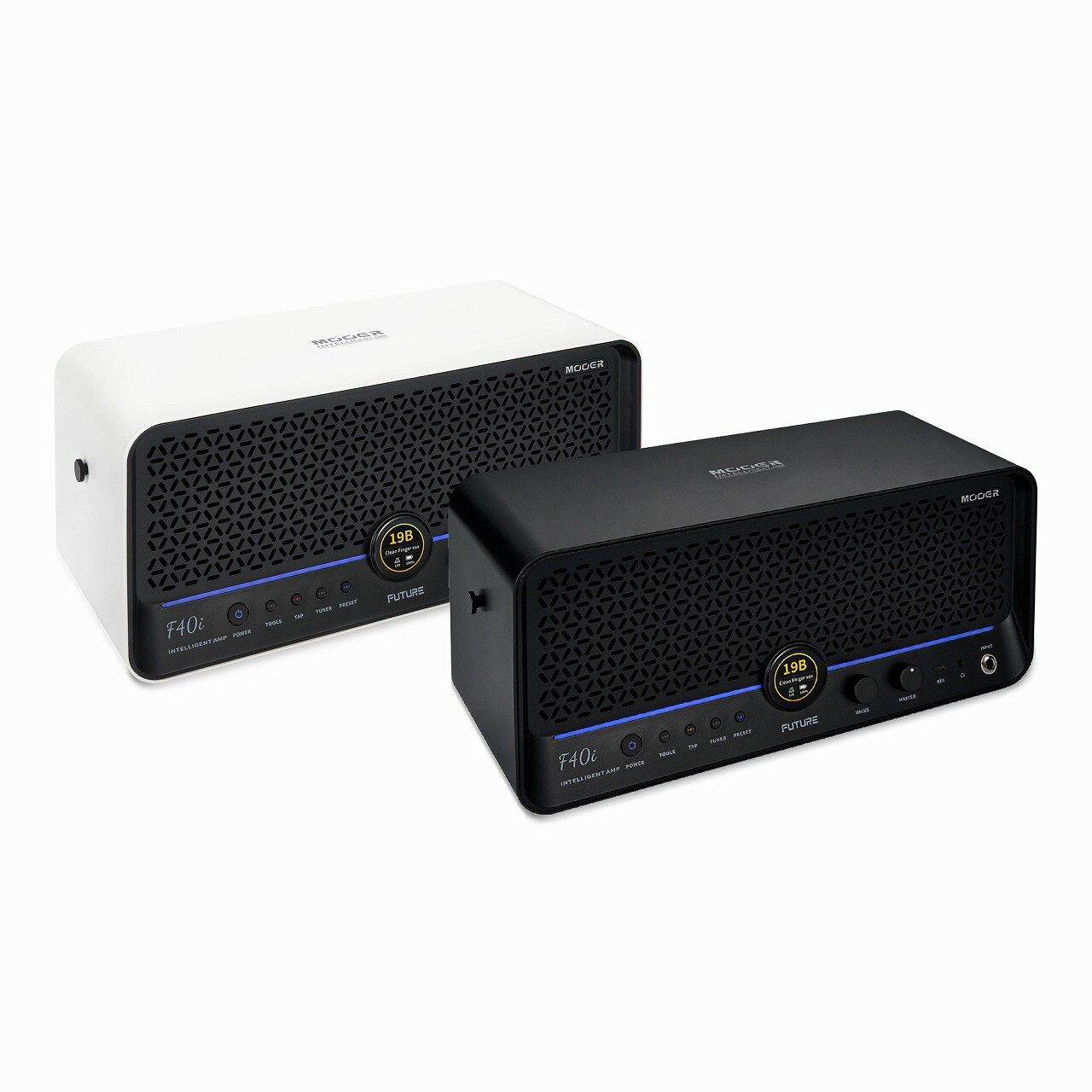 Guitar Amplifiers - Mooer - F40i | コンボアンプ ギター アンプ タッチスクリーン搭載 40Wステレオ出力 デスクトップアンプ スピーカー