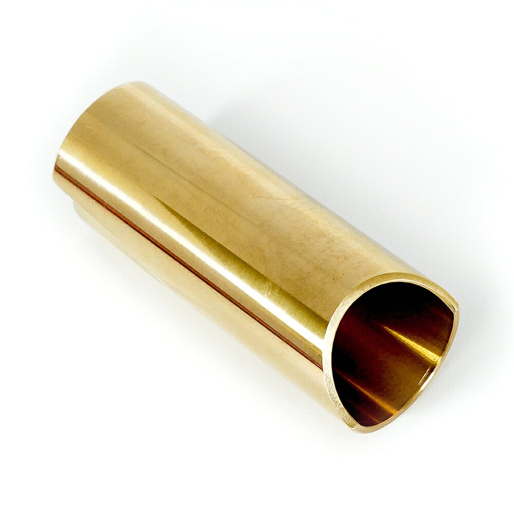 The Rock Slide - Polished Brass Slide | ブラス製 スライドバー ギター アクセサ...