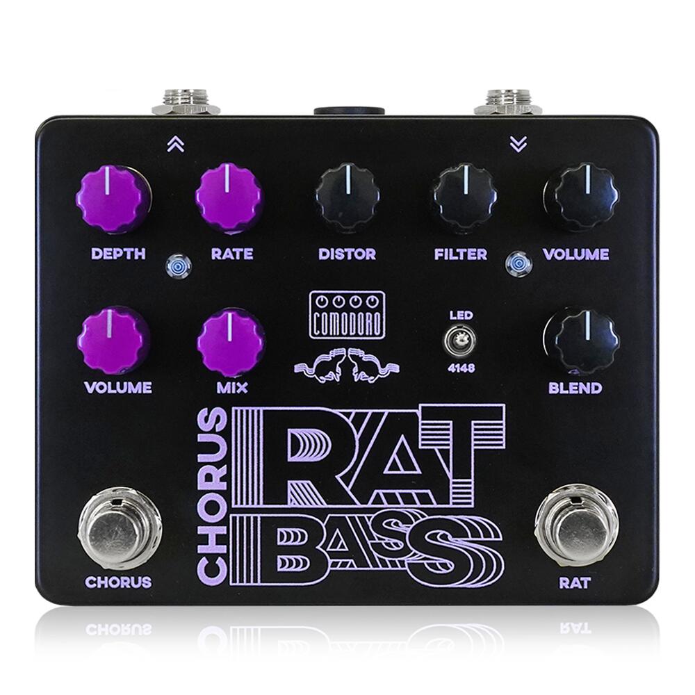 Chorus - Comodoro - CHORUS RAT BASS | ディストーション コーラス ベース用 エフェクター
