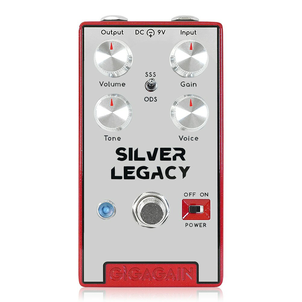 Rakuten - GIGAGAIN - SILVER LEGACY | オーバードライブ ギター エフェクター