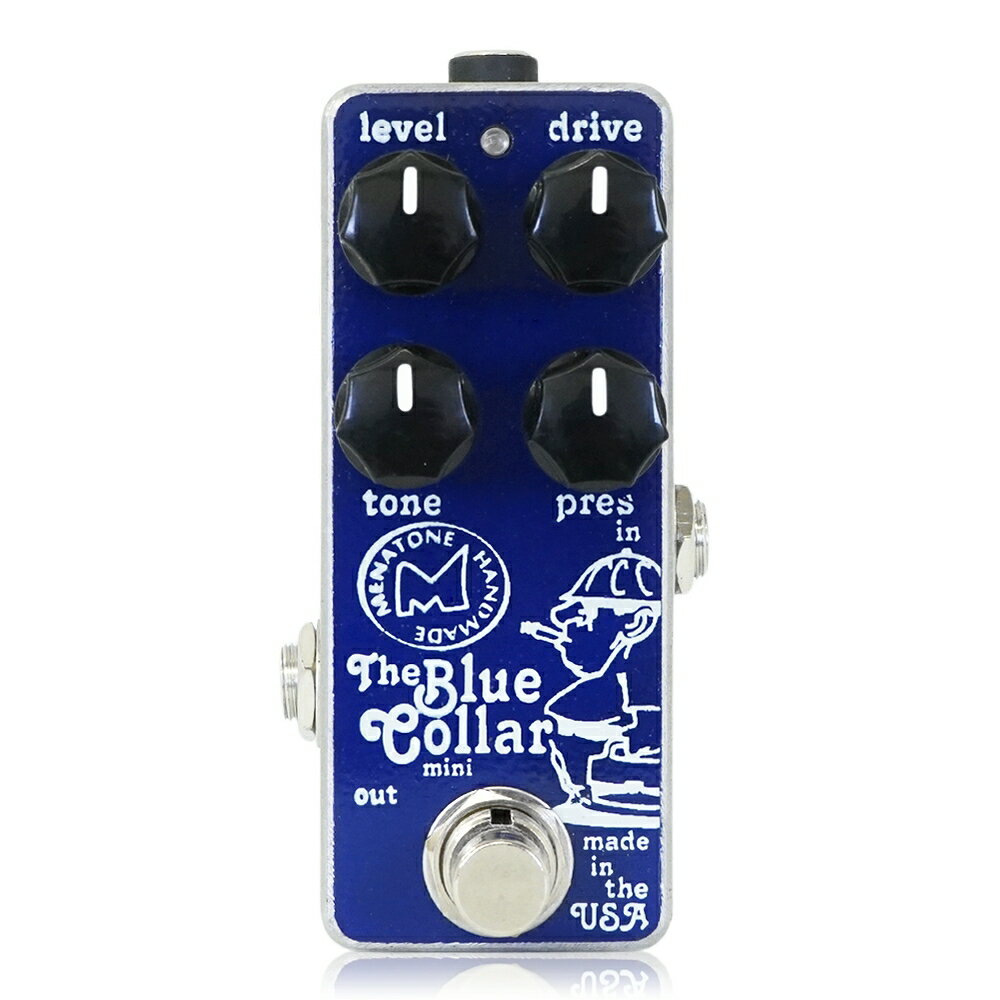 Menatone - Blue Collar Mini | オーバードライブ エフェクター ギター