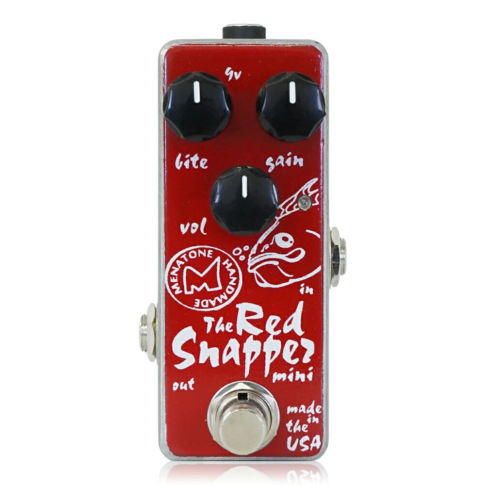 Menatone - Red Snapper Mini | オーバードライブ エフェクター ギター