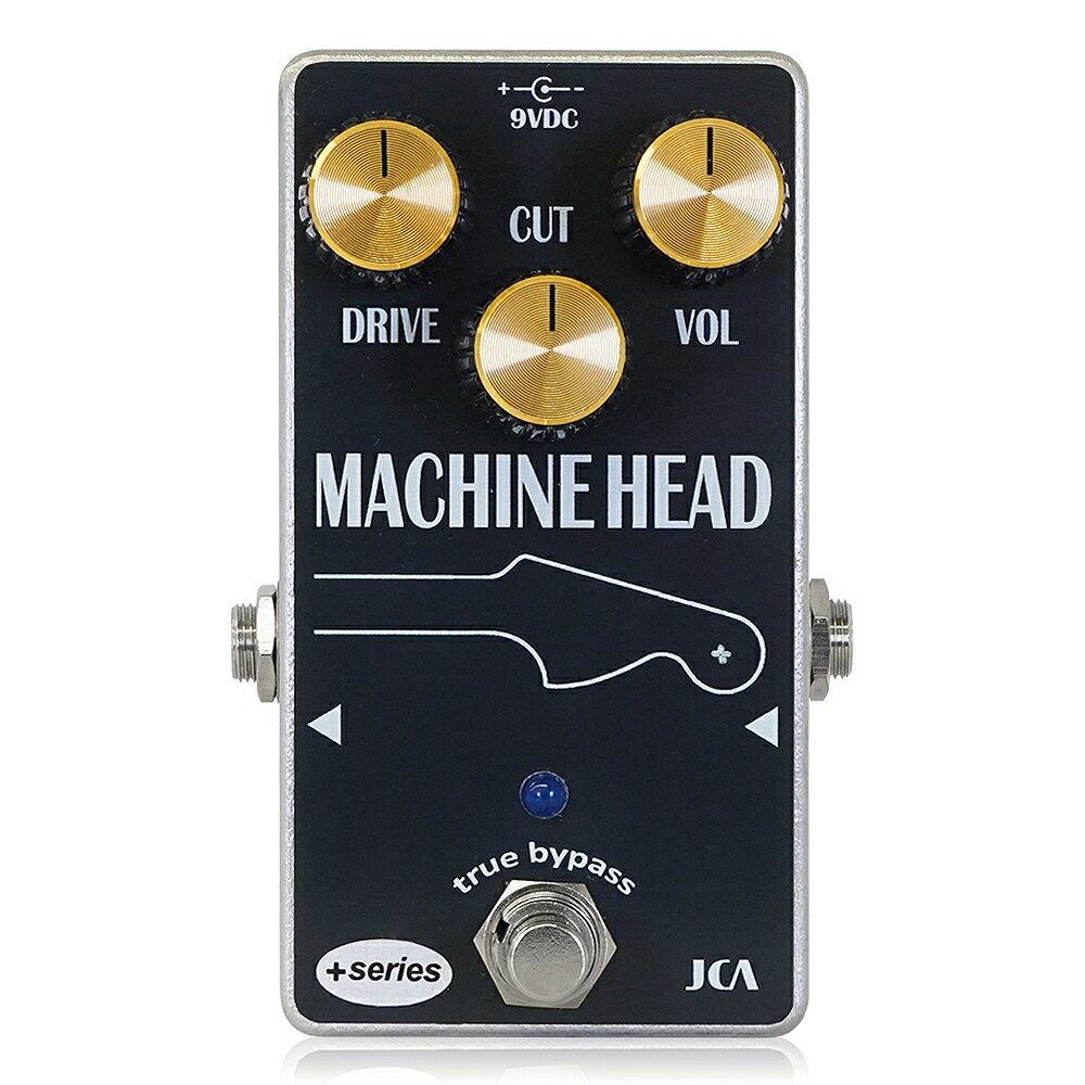 JCA Pedals - MACHINE HEAD PEDAL | オーバードライブ ギター エフェクター