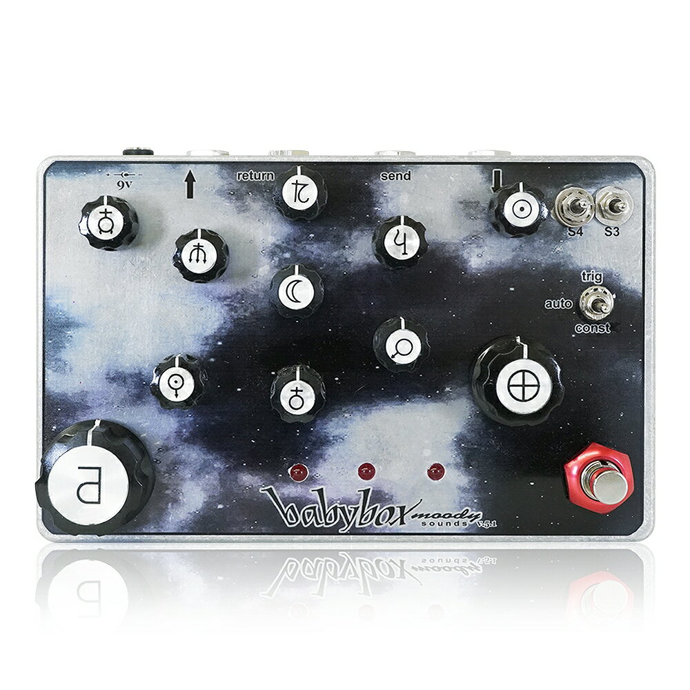 Moody Sounds - Baby Box Noise Generator v5 | ノイズ ファズ ディレイ ギター エフェクター