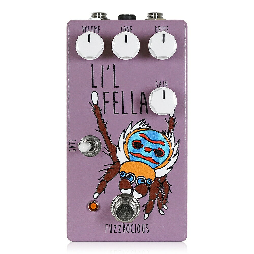 Fuzzrocious Pedals - Li'l Fella | ファズ オーバードライブ ディストーション ギター エフェクター