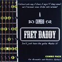 【コンボパック】 &quot;『Fret Daddyスケール教則シール 【コンボパック（エレキ/アコースティックギター用）】』&quot; Fret Daddyスケール教則シール3種類がセットになったお得なセットです。 ■セット内容 ・ブルーススケール（Aスケール） ・メジャースケール（Aスケール） ・ハーモニックマイナースケール（Aスケール） Fret Daddyスケール教則シールを使うことで、ギター、ベースのスケールやコードの押さえ方が視覚的に分かるようになります。 フレットボード上の音の繋がりがイメージできるようになることは、初心者のみならず、多くのプレイヤーにとって上達の助けになるでしょう。 ■簡単に貼り付け 使い方はとても簡単で、フレットとフレットの中間にシールを貼り付けるだけです。弦を外すことなく短時間で貼り付けることができます。 ■綺麗にはがせる高品質なシール Fret Daddyスケール教則シールは、ギターやベースのフレットボードを傷つけたり汚したりすることなくスケールシールを貼り付けて、そしていつでも綺麗にはがすことができます。 シールを貼るためにスケール練習用の楽器を準備しなくても、あなたの大切な楽器を傷つけたり汚すことなく簡単にスケールを覚えることができます。 ■プレゼントにも最適！ ユニークながら、とても実用的なアイテムなのでプレゼントとしても最適です！楽器にシールの跡が残らないので、気軽にプレゼントすることができます。 ※シールを剥がす際は、爪で楽器を引っ掻かいたりしないよう、丁寧に剥がしてください。 長期間シールを貼り付けた場合や、楽器に施されている塗装、フィニッシュの種類や状態、または剥がし方によっては、シールを剥がした際に一部塗装やフィニッシュが剥がれる場合があります。 シールを貼り付けた際の塗装への影響については、ご使用の楽器のメーカーにお問い合わせください。 本シールを貼り付けた結果、楽器に何らかの影響が出た場合、当店では責任を負いかねますので、予めご理解の上ご使用いただけますようよろしくお願いいたします。