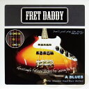 Fret Daddyスケール教則シール 【ブルーススケール(Aスケール)(ベース用)】【ゆうパケット対応可能】