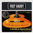 Fret Daddyスケール教則シール 【メジャースケール(Cスケール)(クラシックギター用)】【ゆうパケット対応可能】