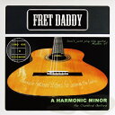 Fret Daddyスケール教則シール 【ハーモニックマイナースケール（Aスケール）（クラシックギター用）】【ゆうパケット対応可能】