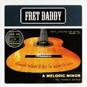 Fret Daddyスケール教則シール 【メロディックマイナースケール(Aスケール)(クラシックギター用)】【ゆうパケット対応可能】