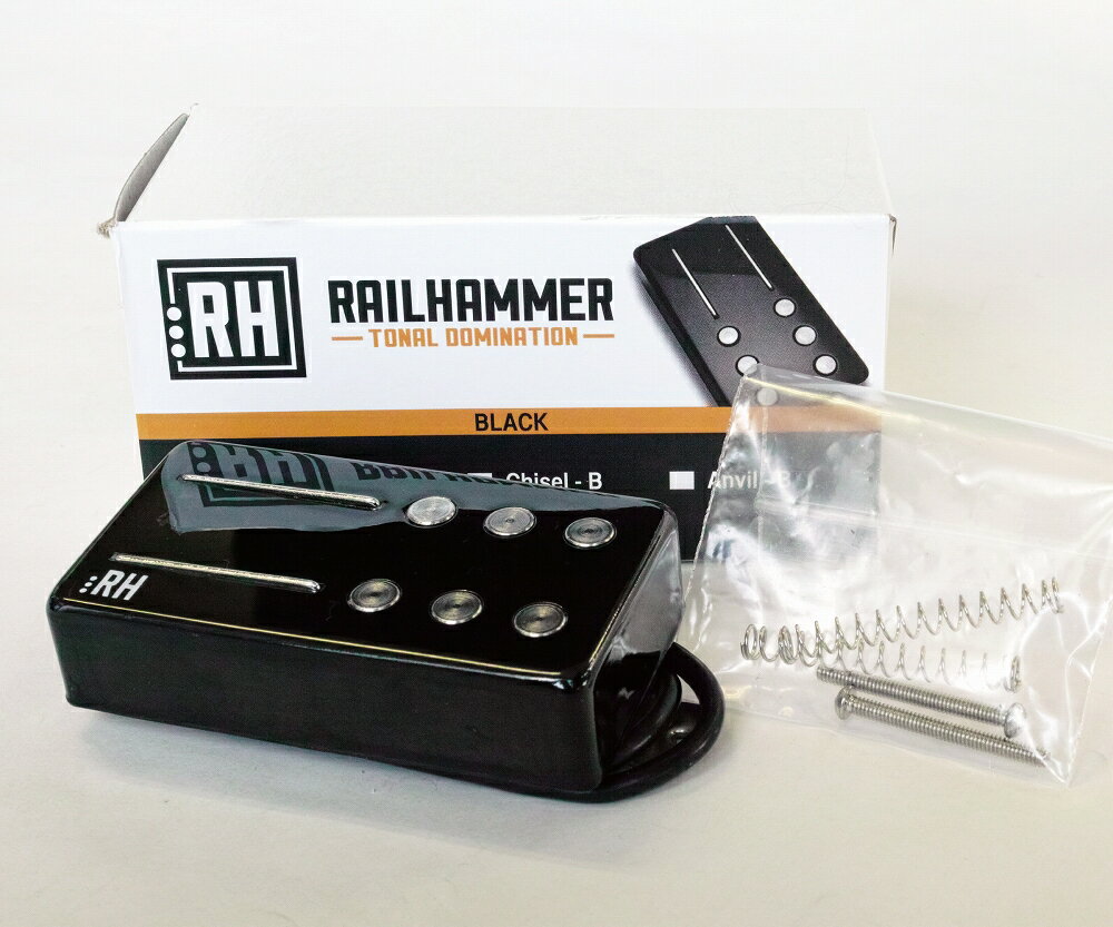 Railhammer Pickups Chisel Black Set