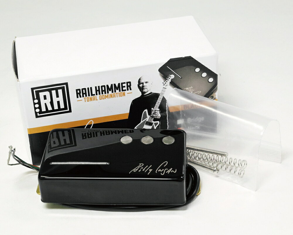 Railhammer Pickups Billy Corgan Signature Black Bridge