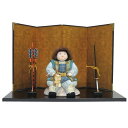 【木目込み人形】【木目込人形材料キット】【五月人形】若大将 金屏風飾り